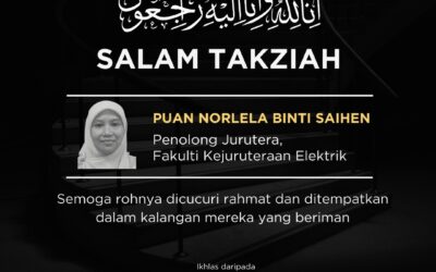 TAKZIAH kepada keluarga Puan Norlela Binti Saihen