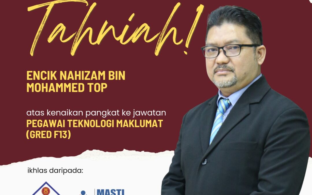 Tahniah !