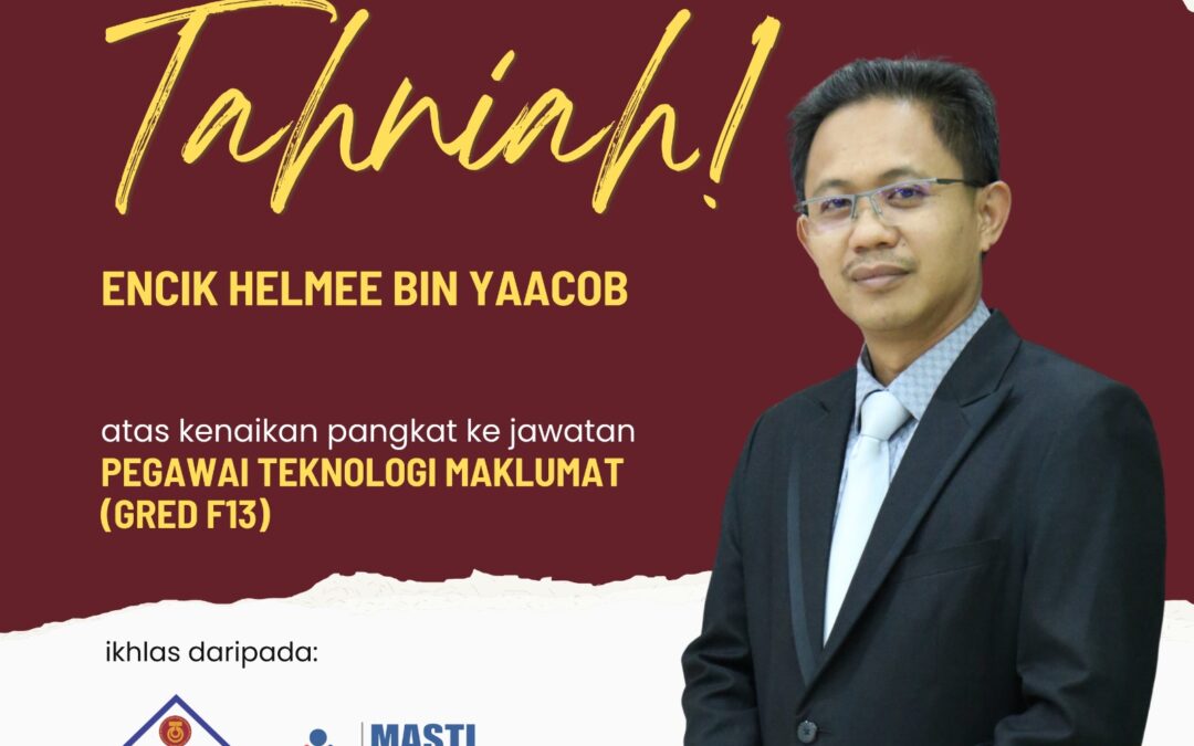 Tahniah !