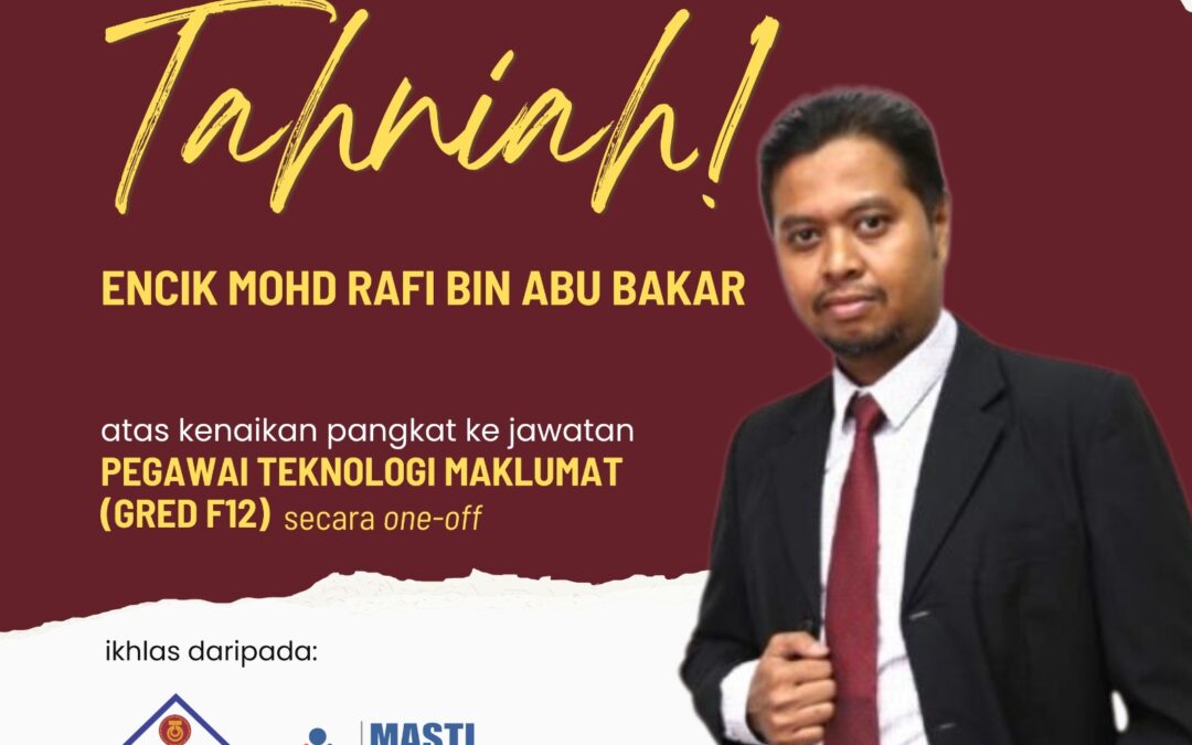 Tahniah !