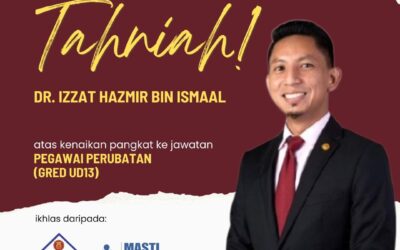 Tahniah ! Dr. Izzat Hazmir Ismaal