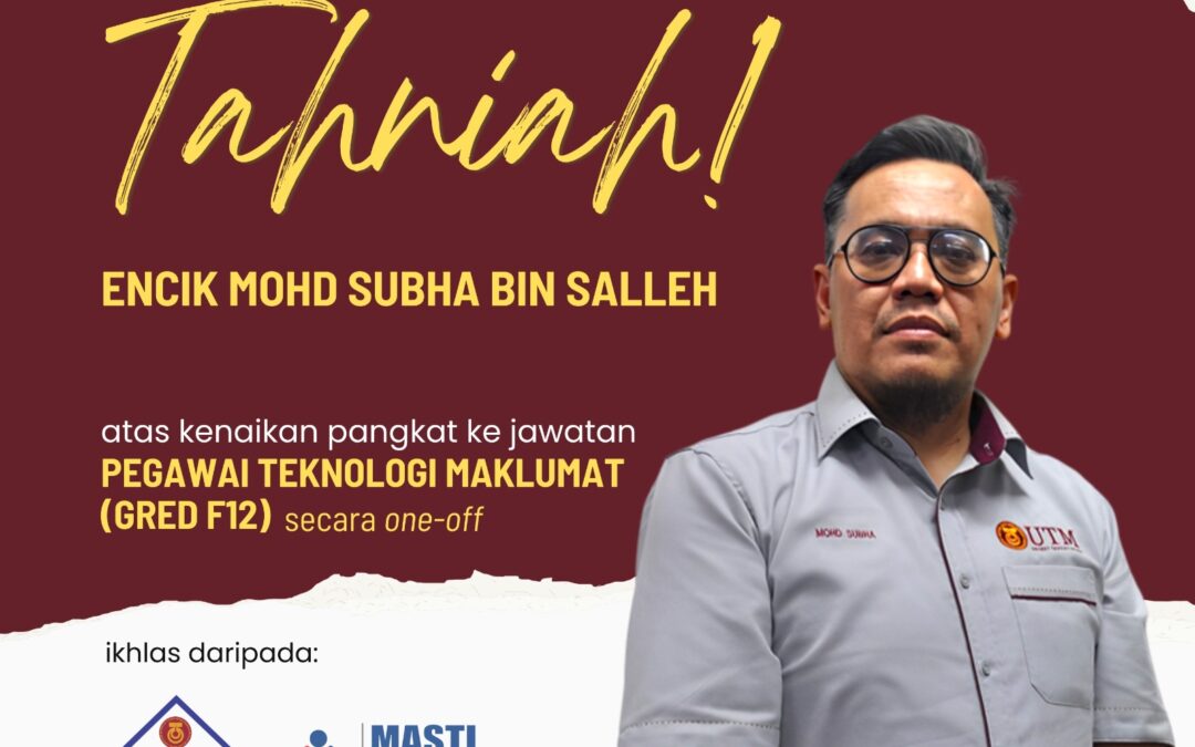 Tahniah En Subha Salleh