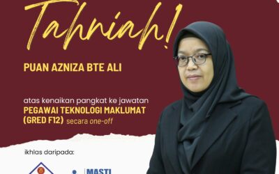 Tahniah Pn Azniza Ali